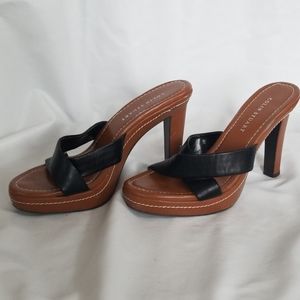 Colin Stuart slip on 4 inch heel slide